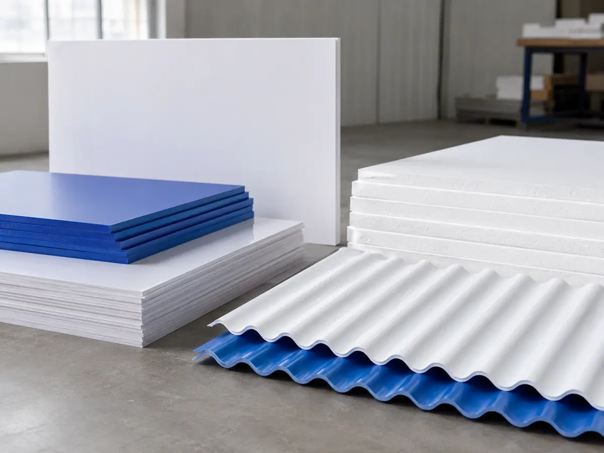 PVC sheet product range